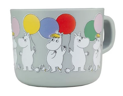 Rätt Start - Mumin ballong, mugg med handtag